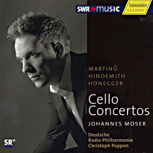 Cello-Konzerte, Martinů • Hindemith • Honegger / SWRmusic