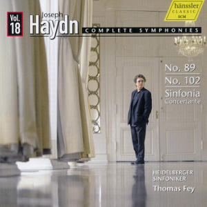 Joseph Haydn Complete Symphonies Vol. 18 / hänssler CLASSIC
