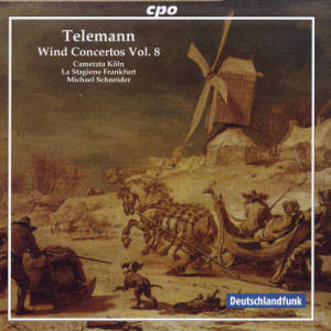 Georg Philipp Telemann, Wind Concertos Vol. 8 / cpo