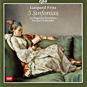Gaspard Fritz 5 Sinfonias / cpo