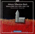 Johann Sebastian Bach Motetten BWV 225-230 & Anh. 159 / cpo Johann Sebastian Bach Motetten BWV 225-230 & Anh. 159 / cpo
