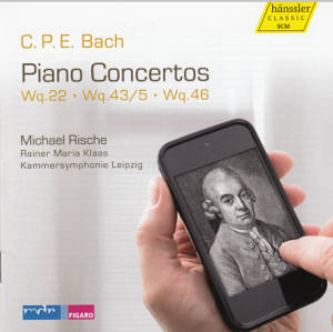 Carl Philipp Emanuel Bach Piano Concertos / hänssler CLASSIC