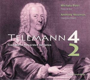 Telemann, Complete Recorder Sonatas / OUR Recordings