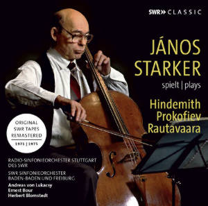 János Starker plays Hindemith · Prokofiev · Rautavaara / SWRclassic