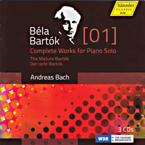 Béla Bartók, Complete Works for Piano Solo / hänssler CLASSIC