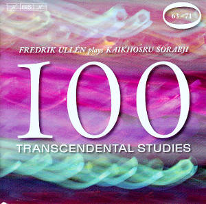 Kaikhosru Sorabji 100 Transcendental Studies, Fredrik Ullén / BIS