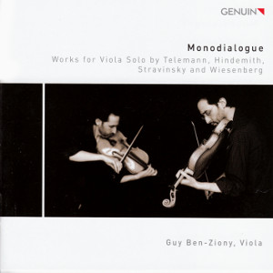 Monodialogue, Works for Viola Solo by Telemann, Hindemith, Stravinsky and Wiesenberg / Genuin