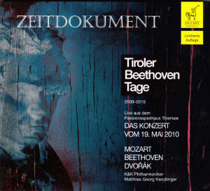 Tiroler Beethoventage 2009-2015, Das Konzert vom 19. Mai 2010 / Da Capo