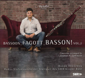 Bassoon_Fagott_Basson!, Concertos arranged by N. Tarkmann / Coviello Classics