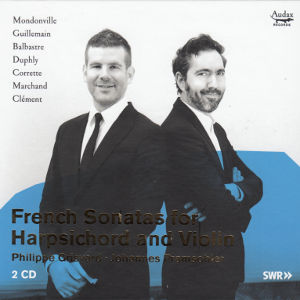 French Sonatas for Harpsichord and Violin, Phlippe Grisvard • Johannes Pramsohler / Audax Records