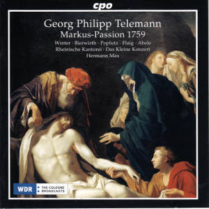 Georg Philipp Telemann, Markus-Passion 1759