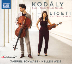Kodály • Ligeti, Duo • Solo Cello Sonata