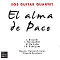 El alma de Paco, EOS Guitar Quartet El alma de Paco, EOS Guitar Quartet