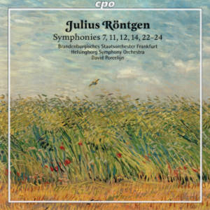 Julius Röntgen, Symphonies 7, 11, 12, 14, 22-24