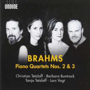 Johannes Brahms, Piano Quartets Nos. 2 & 3