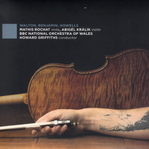 Walton, Benjamin, Howells, Matthias Rochat viola, Abigél Králik violin