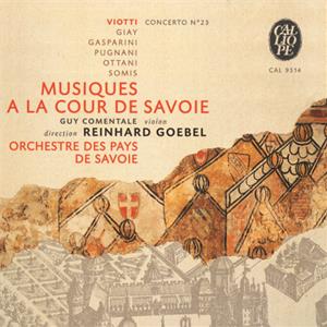 Musiques à la Cour de Savoie / Calliope