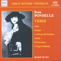 Great Singers - Ponselle Rosa Ponselle sings Verdi / Naxos Great Singers - Ponselle Rosa Ponselle sings Verdi / Naxos