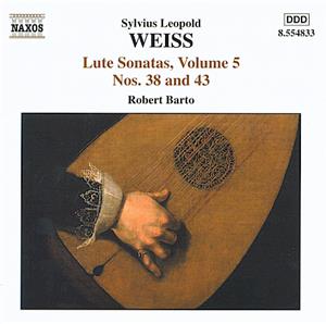 Sylvius Leopold Weiss Lute Sonatas, Volume 5 / Naxos