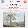 Rodrigo Complete Orchestral Works Vol. 4 / Naxos Rodrigo Complete Orchestral Works Vol. 4 / Naxos