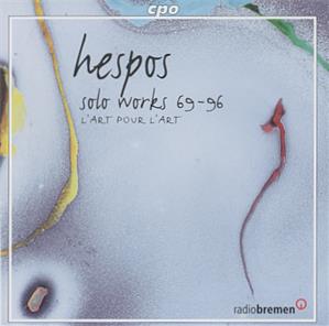 Hans-Joachim Hespos Solo Works 69-96 / cpo