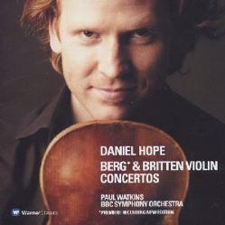 Daniel Hope, Berg & Britten Violin Concertos / Warner Classics