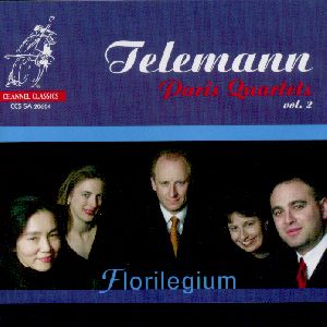 Georg Philipp Telemann, Paris Quartets Vol. 2 / Channel Classics