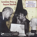 Leontyne Price & Samuel Barber Historic Performances 1938 & 1953 / Bridge Leontyne Price & Samuel Barber Historic Performances 1938 & 1953 / Bridge