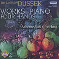 Jan Ladislav Dussek Werke für Klavier zu vier Händen / Hungaroton Jan Ladislav Dussek Werke für Klavier zu vier Händen / Hungaroton