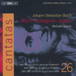 J.S. Bach, Cantatas BWV 180, 122, 96 / BIS