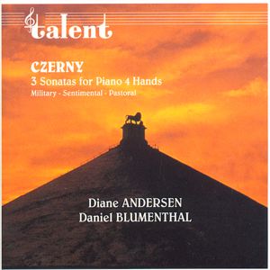Carl Czerny 3 Sonatas For Piano 4 Hands / Talent