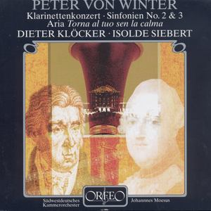 Peter von Winter Klarinettenkonzerte / Orfeo
