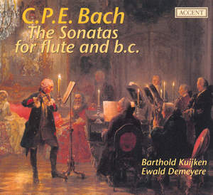 C.P.E. Bach., The Sonatas for flute and b.c / Accent