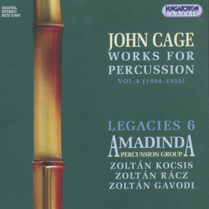 John Cage, Works for Percussion / Hungaroton