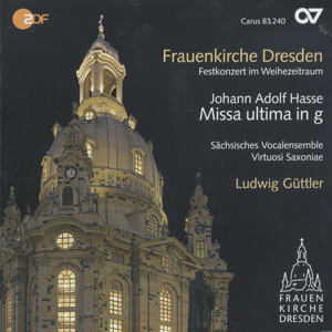 Frauenkirche Dresden Festkonzert im Weihezeitraum / Carus