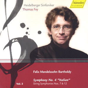 Felix Mendelssohn Bartholdy Sinfonien Vol. 2 / hänssler CLASSIC