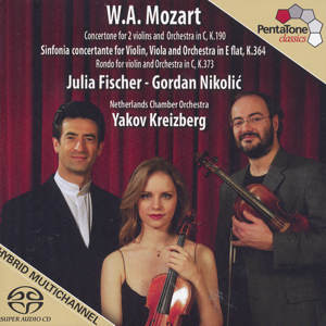 Mozart, Julia Fischer, Gordan Nikolič / Pentatone classics