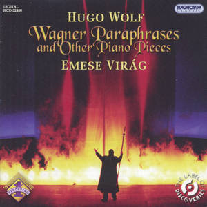 Hugo Wolf Wagner Paraphrases and Other Piano Pieces / Hungaroton