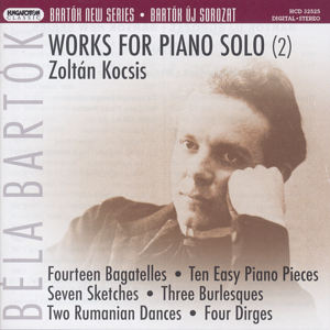 Béla Bartók, Works for Piano Solo / Hungaroton