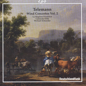 Georg Philipp Telemann Wind Concertos Vol. 2 / cpo