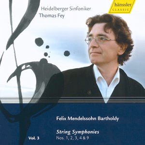 Felix Mendelssohn Bartholdy Sämtliche Sinfonien Vol. 3 / hänssler CLASSIC