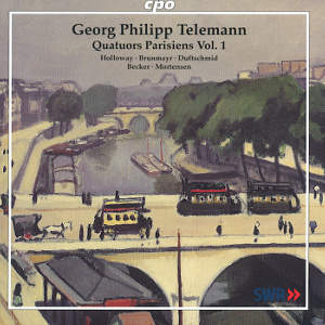 Georg Philipp Telemann, Quatuors Parisiens Vol. 1 / cpo