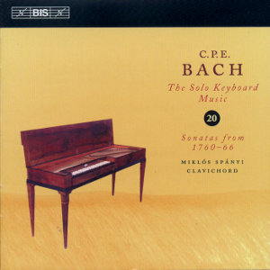 Carl Philipp Emanuel Bach, The Solo Keyboard Music Vol. 20 / BIS
