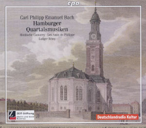 Carl Philipp Emanuel Bach Hamburger Quartalsmusiken / cpo