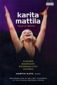 Karita Mattila, Helsinki Recital / Ondine