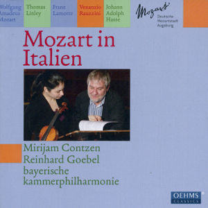Mozart in Italien, Miriam Contzen / OehmsClassics