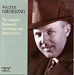 Walter Gieseking / Appian Records