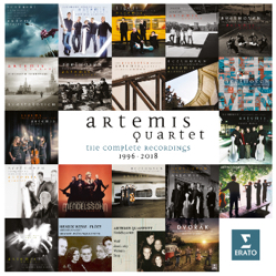 Alle Streichquartette mit dem Artemis Quartett in einer Box, Foto: Erato