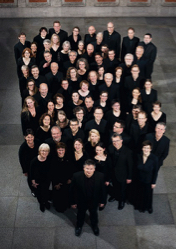 Arcis-Vokalisten und Thomas Gropper, Foto: Daniel Delang