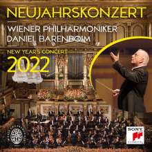 CD des Wiener Neujahrskonzerts 2022 mit Daniel Barenboim, Foto: Sony Classical